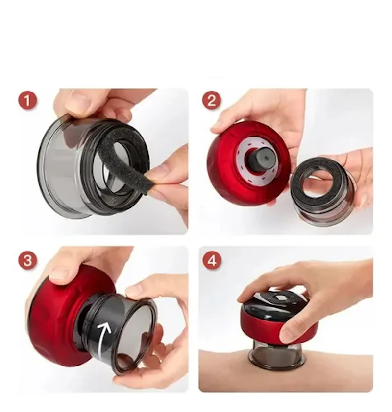 Ventosa Vacum Terapia Recargable